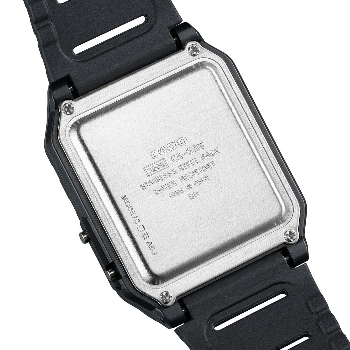 Casio Black Retro Style Unisex Digital Calculator Watch CA-53W-1