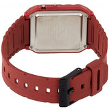 Casio CA-53WF-4B Red Vintage Retro Style Unisex Digital Calculator Watch