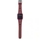 Casio CA-53WF-4B Red Vintage Retro Style Unisex Digital Calculator Watch