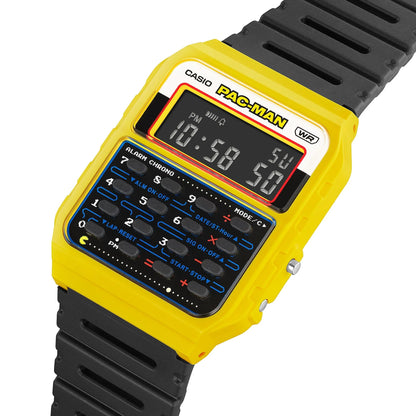 Casio Pac-Man 45th Anniversary Unisex Digital Calculator Watch CA-53WPC-1B