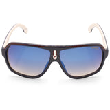 Carrera Shiny Navy White/Grey Gradient Unisex Fashion Sunglasses 1001/S 8RU-KM