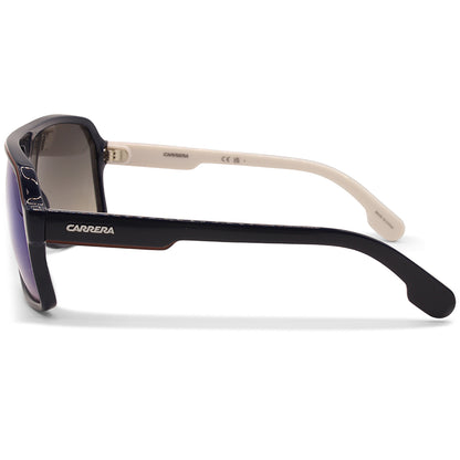 Carrera Shiny Navy White/Grey Gradient Unisex Fashion Sunglasses 1001/S 8RU-KM