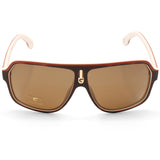 Carrera Shiny Havana on White/Bronze Polarised Unisex Sunglasses 1001/S C9K-SP