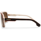 Carrera Shiny Havana on White/Bronze Polarised Unisex Sunglasses 1001/S C9K-SP
