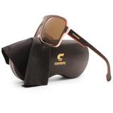 Carrera Shiny Havana on White/Bronze Polarised Unisex Sunglasses 1001/S C9K-SP