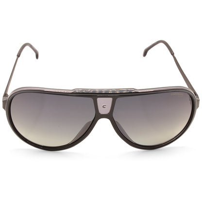 Carrera Shiny Black/Grey Gradient Polarised Unisex Sunglasses 1050/S 08A-WJ