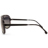 Carrera Shiny Black/Grey Gradient Polarised Unisex Sunglasses 1050/S 08A-WJ