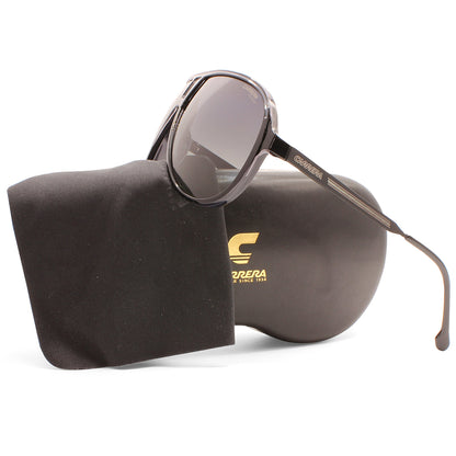 Carrera Shiny Black/Grey Gradient Polarised Unisex Sunglasses 1050/S 08A-WJ