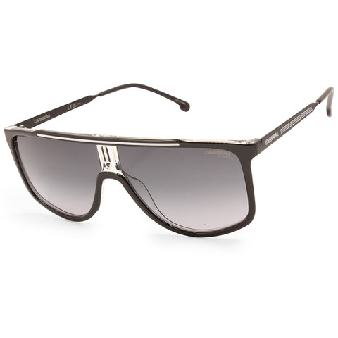 Carrera Shiny Black on White/Grey Gradient Unisex Designer Sunglasses 1056/S 80S-9O