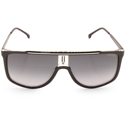 Carrera Shiny Black on White/Grey Gradient Unisex Designer Sunglasses 1056/S 80S-9O