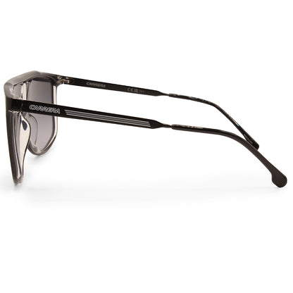 Carrera Shiny Black on White/Grey Gradient Unisex Designer Sunglasses 1056/S 80S-9O