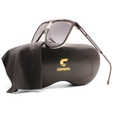 Carrera Shiny Black on White/Grey Gradient Unisex Designer Sunglasses 1056/S 80S-9O