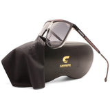 Carrera Shiny Black on Red/Grey Gradient Unisex Designer Sunglasses 1056/S OIT-9O