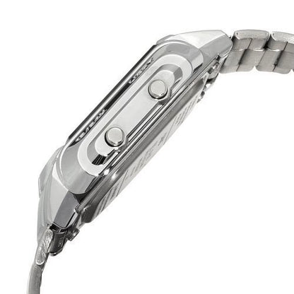 Casio DB-360-1A Silver Databank Series Multilingual Unisex Digital Watch