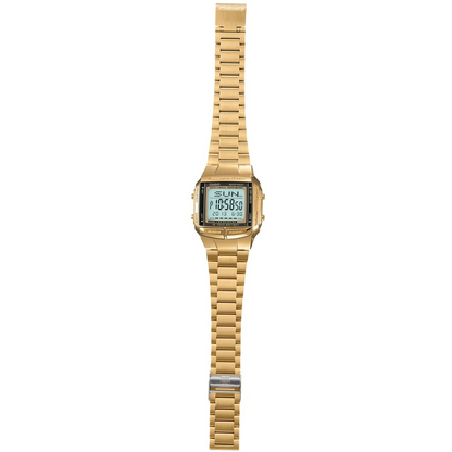 Casio DB-360G-9A Gold Databank Telememo Multilingual Unisex Digital Watch
