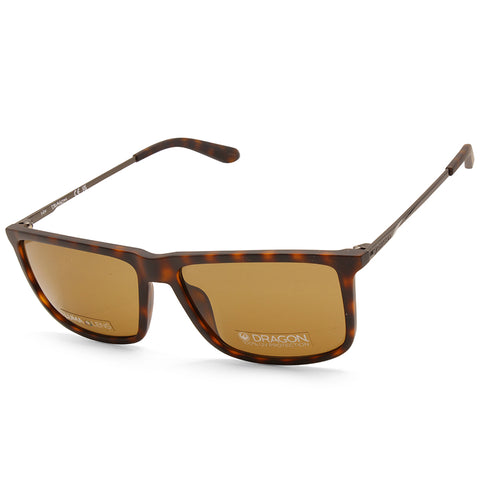 Dragon Damien LL Havana/Brown Men's Designer Sunglasses