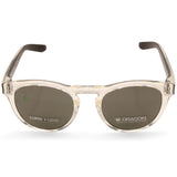 Dragon Opus Grey/Crystal-Aqua Unisex Designer Sunglasses
