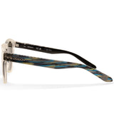 Dragon Opus Grey/Crystal-Aqua Unisex Designer Sunglasses
