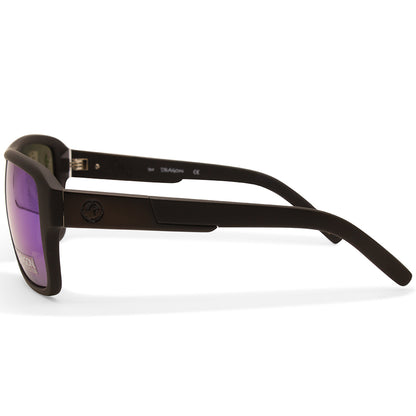Dragon The Jam LL Ion Matte Black/Green Mirror Men's Designer Sunglasses