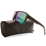 Dragon The Jam LL Ion Matte Black/Green Mirror Men's Designer Sunglasses