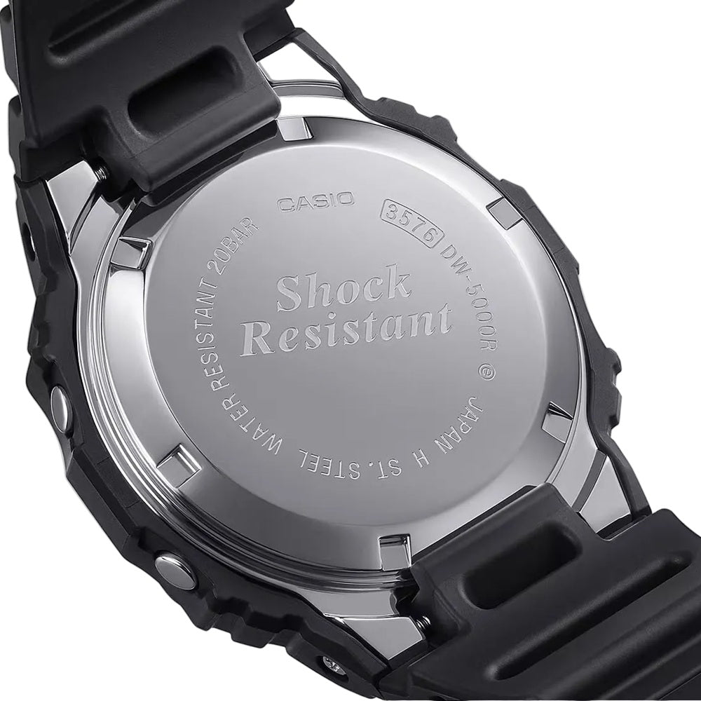 G-Shock Black 40th Anniversary Retro Men's 200m Digital Watch DW-5000R-1A