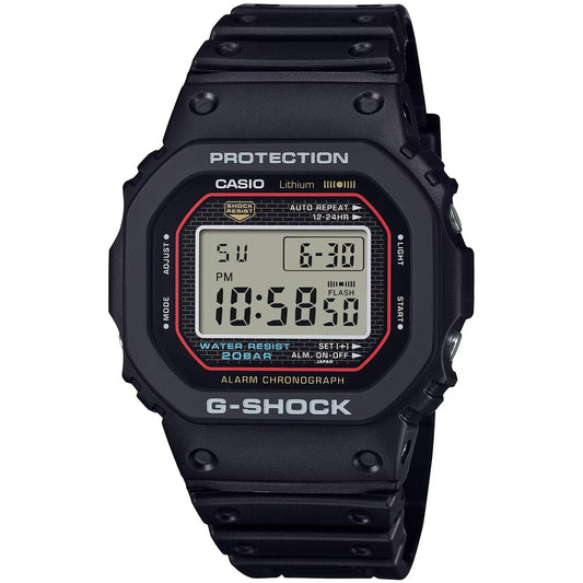 G-Shock Black 40th Anniversary Retro Men's 200m Digital Watch DW-5000R-1A