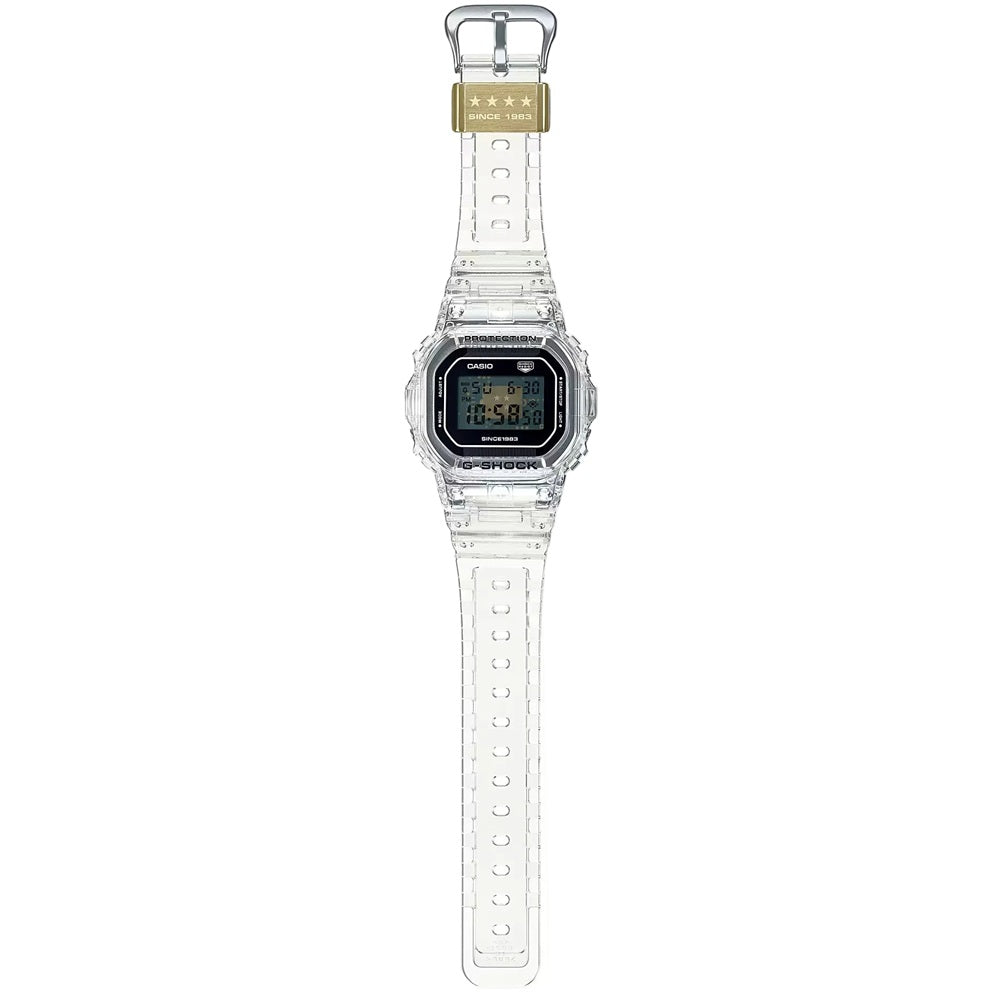 Casio G-Shock 40th Anniversary Clear Remix Men's Digital Watch DW-5040RX-7