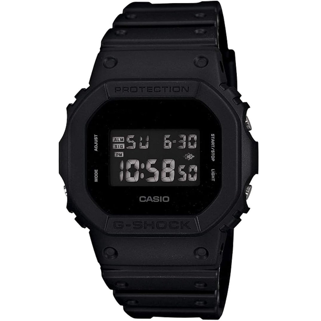 G-Shock all Black Men's 200m Digital Sports Watch DW-5600BB-1