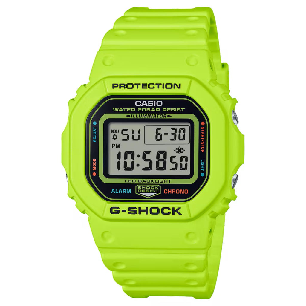 G-Shock Yellow Energy Pack Men's 200m Digital Sports Watch DW-5600EP-9