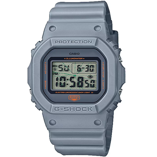 G-Shock Grey Music Night Tokyo Series 200m Digital Sports Watch DW-5600MNT-8