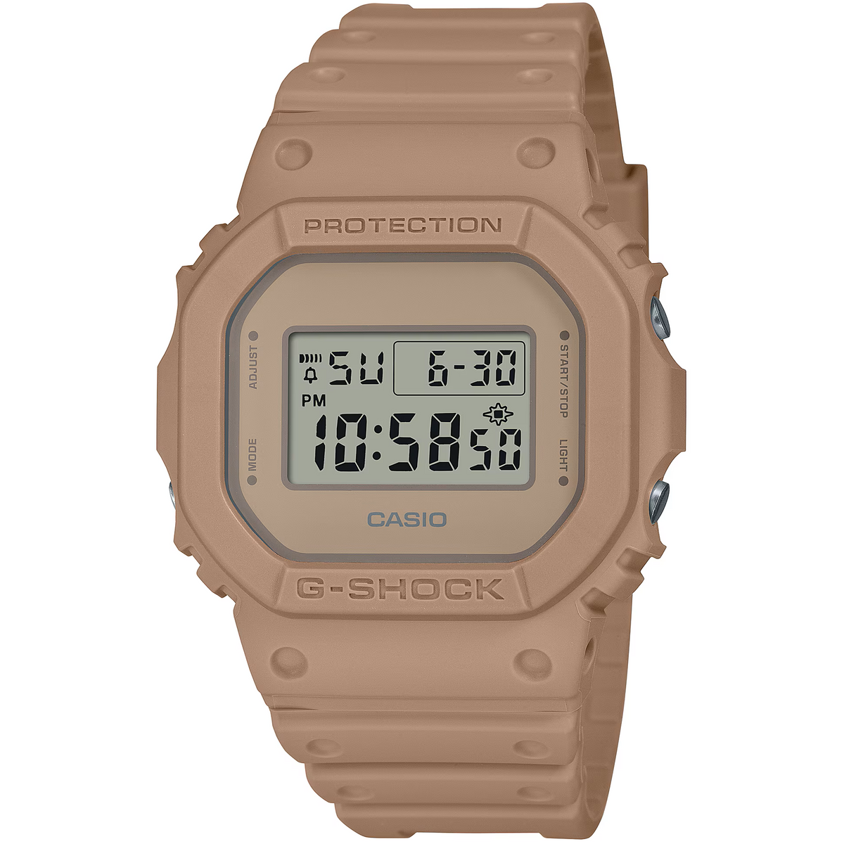 G-Shock Biege Natural Colour Series Men's 200m Digital Sports Watch DW-5600NC-5