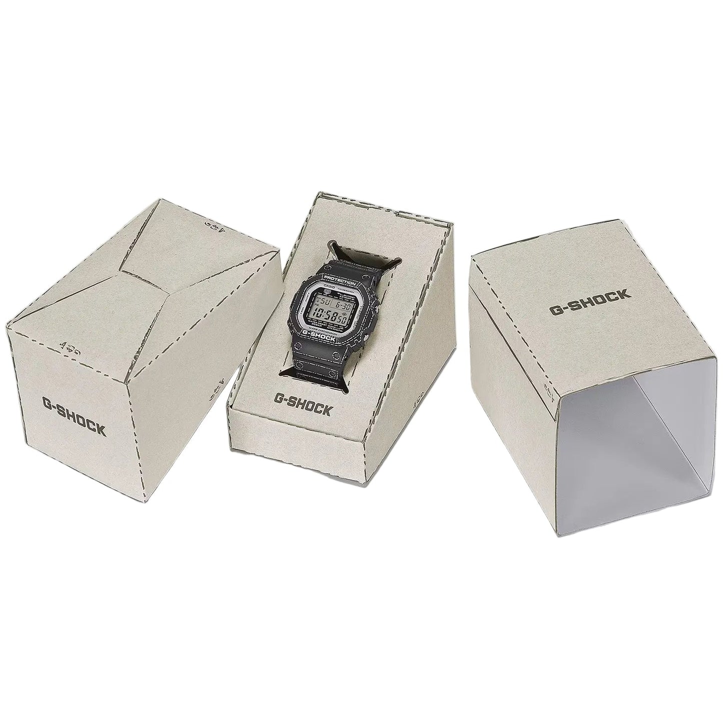 G-Shock Black/Grey Origami Inspired 200m Digital Sports Watch DW-5600RGM-1