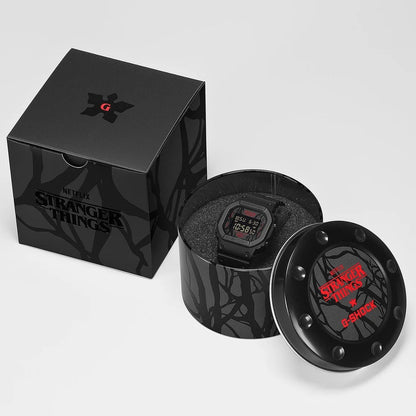 G-Shock Black Stranger Things Collaboration Men's Digital Watch DW-5600STT-1