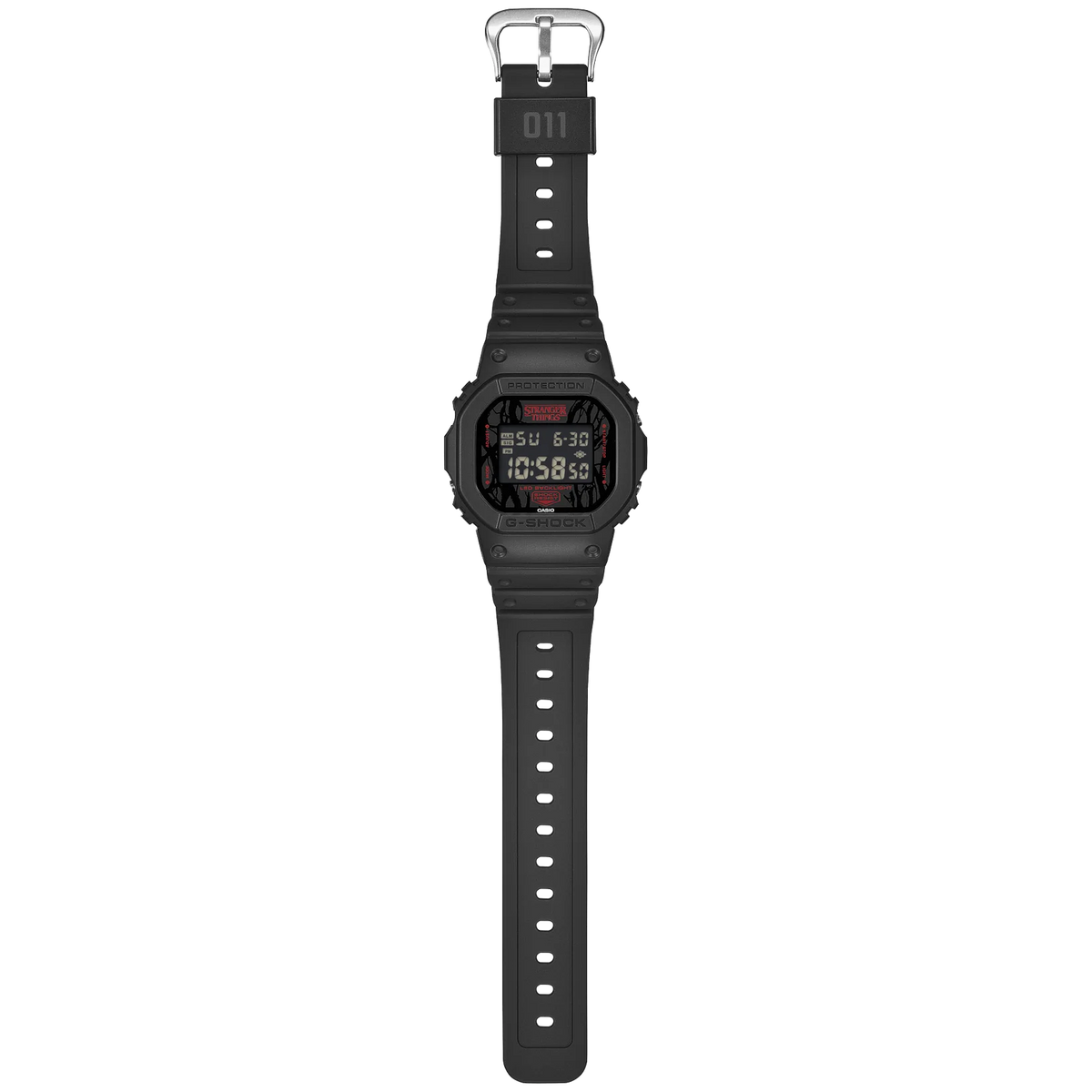 G-Shock Black Stranger Things Collaboration Men's Digital Watch DW-5600STT-1