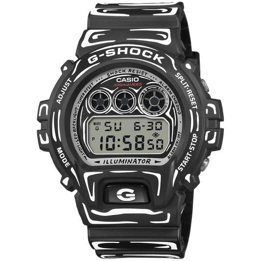 Casio G-Shock Joshua Vides Collaboration Men's 200m Digital Watch DW-6900JV-1