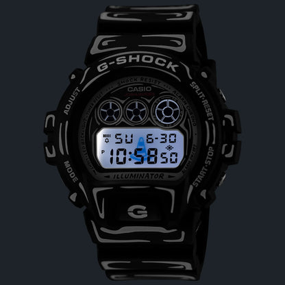 Casio G-Shock Joshua Vides Collaboration Men's 200m Digital Watch DW-6900JV-1