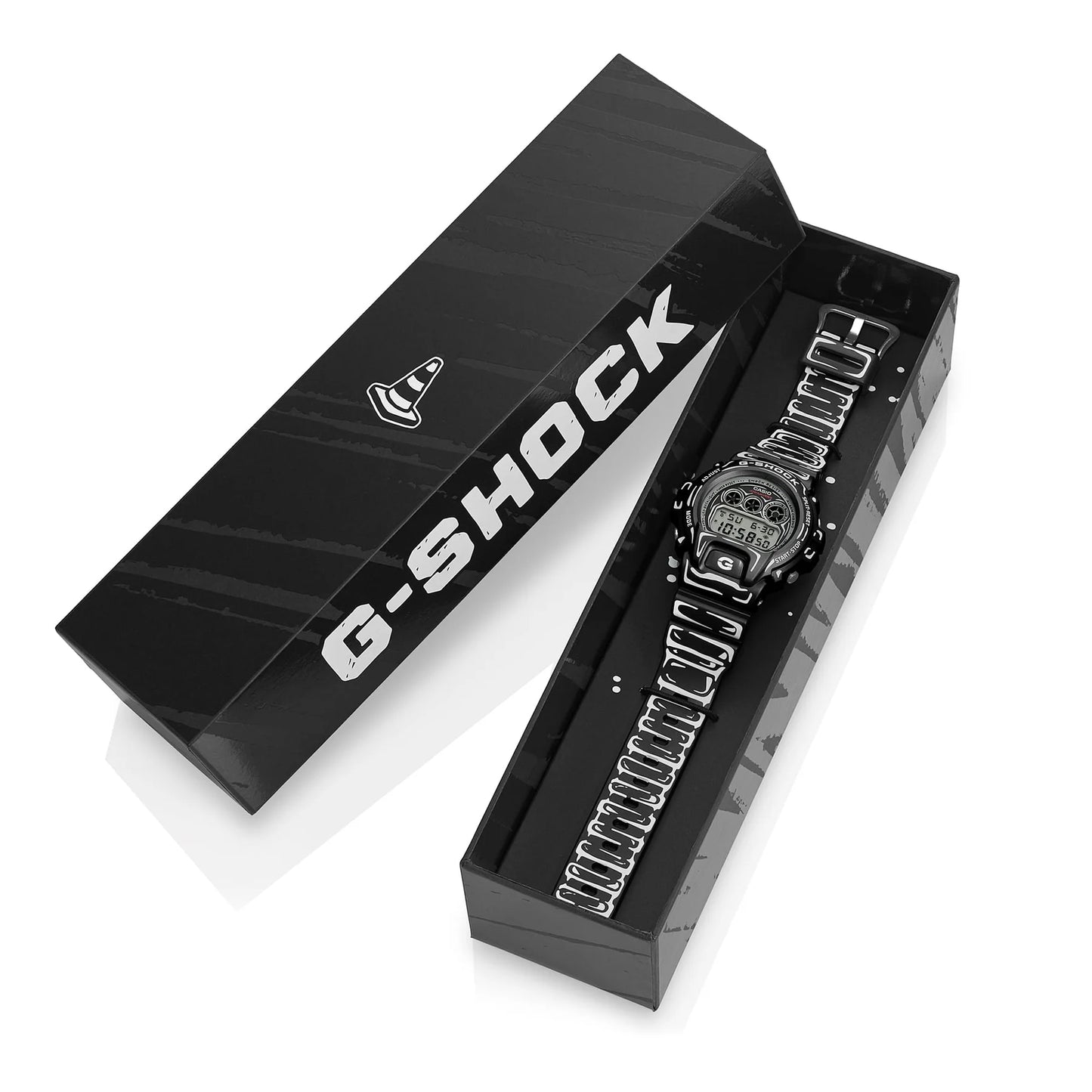 Casio G-Shock Joshua Vides Collaboration Men's 200m Digital Watch DW-6900JV-1