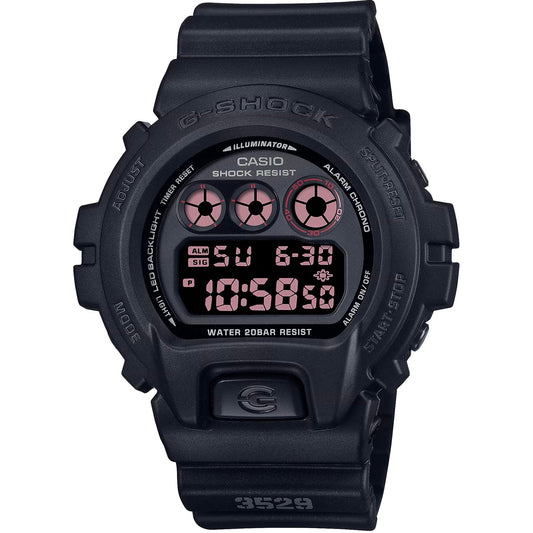 G-Shock Matte Black Military Stealth Men's 200m Digital Sports Watch DW-6900MS-1