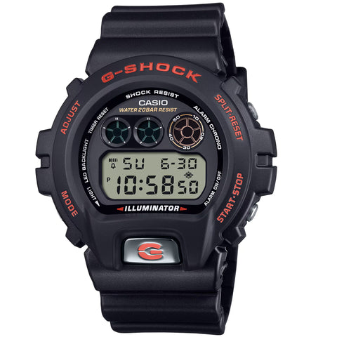 G-Shock Black Men's 200m Digital Sports Watch DW-6900TR-1