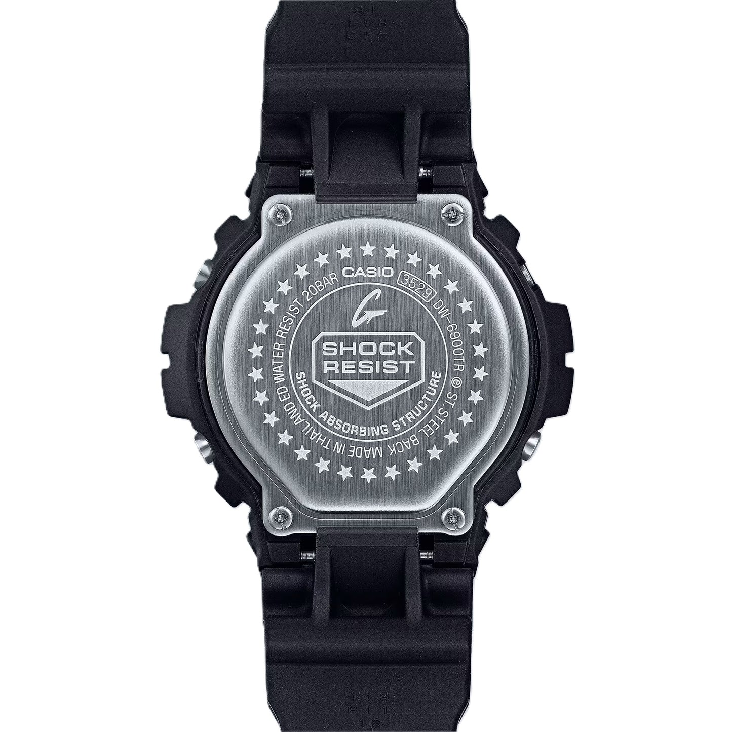 G-Shock Matte Black Military Stealth Men's 200m Digital Sports Watch DW-6900MS-1