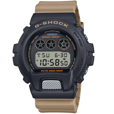 G-Shock Black-Khaki Military Utility Men's 200m Digital Watch DW-6900TU-1A5