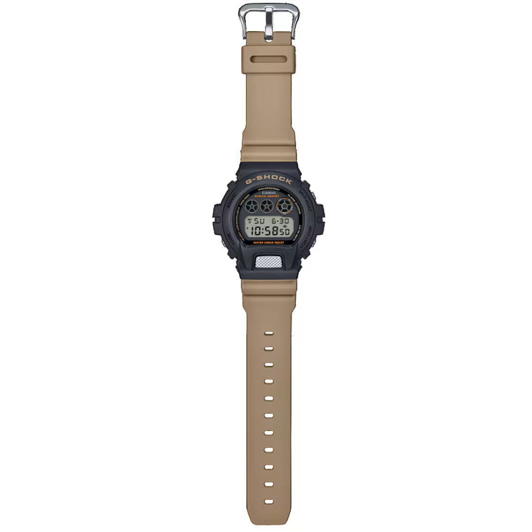 G-Shock Black-Khaki Military Utility Men's 200m Digital Watch DW-6900TU-1A5