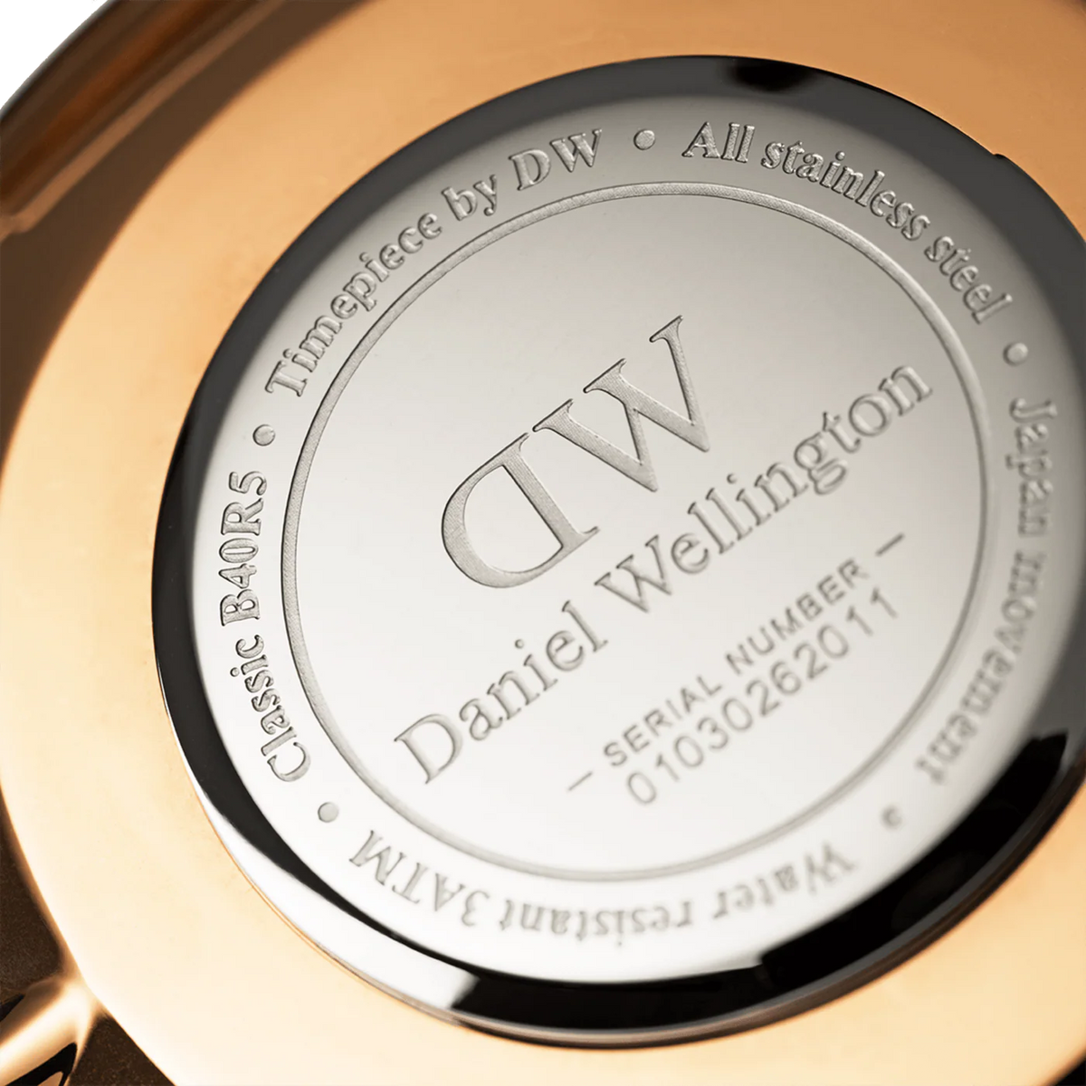 Daniel Wellington Classic Cambridge Rose Gold/Fabric Unisex Analog Watch