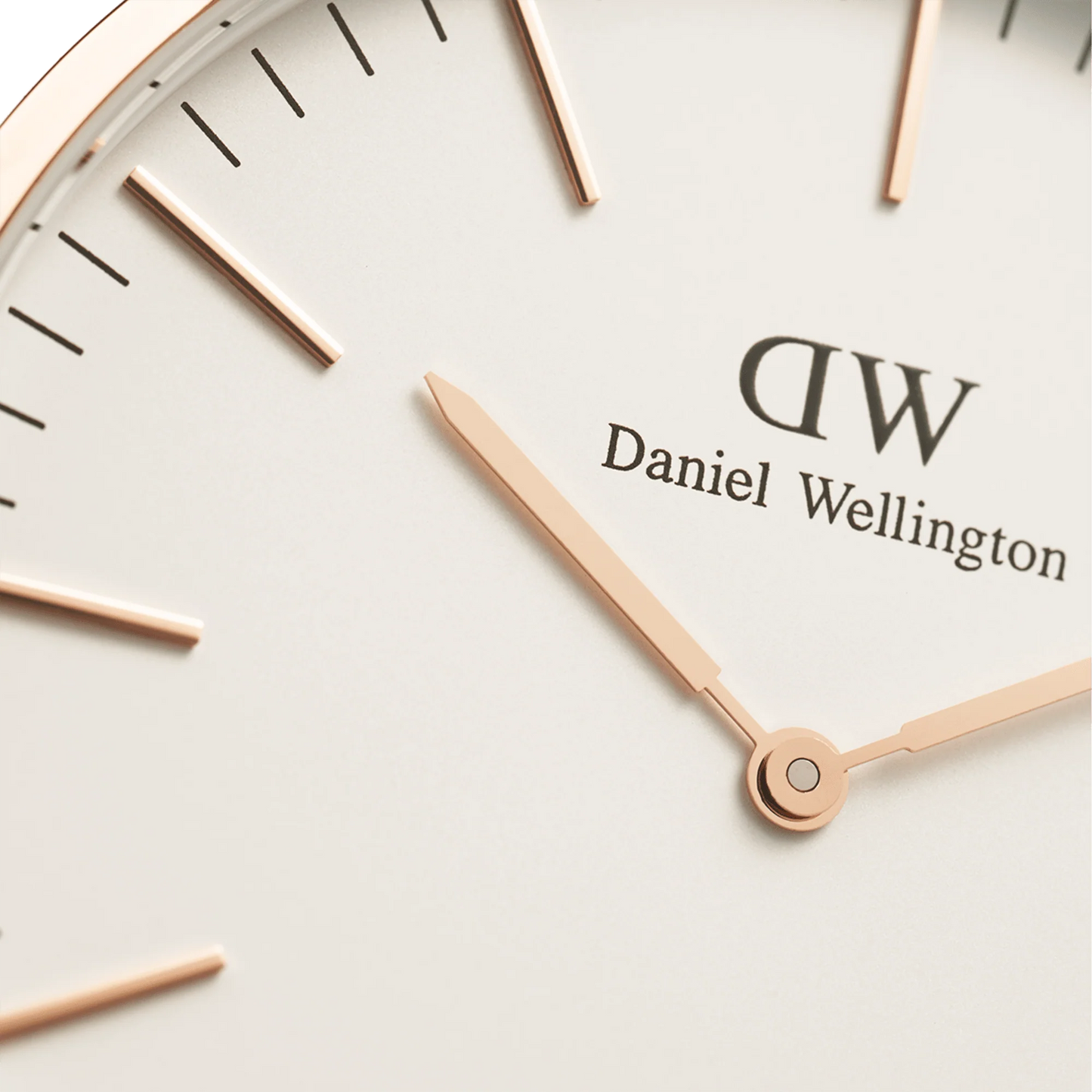 Daniel Wellington Classic Glasgow Rose Gold/Fabric Strap Unisex Analog Watch