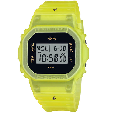 G-Shock Yellow/Black J Balvin Limited Edition Digital Watch DWE-5600JB-1A9