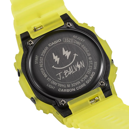 G-Shock Yellow/Black J Balvin Limited Edition Digital Watch DWE-5600JB-1A9