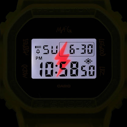G-Shock Yellow/Black J Balvin Limited Edition Digital Watch DWE-5600JB-1A9