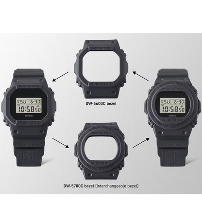 G-Shock 40th Anniversary Black Digital Men's Sports Watch DWE-5657RE-1