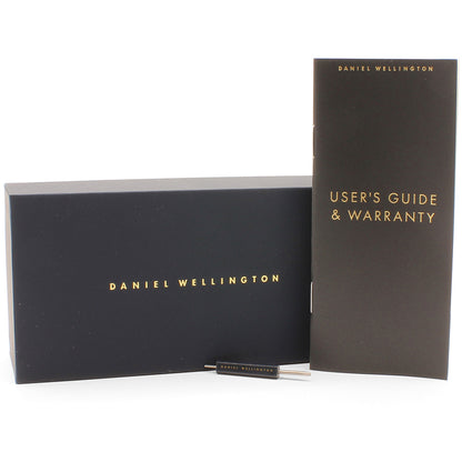 Daniel Wellington Classic Glasgow Rose Gold/Fabric Strap Unisex Analog Watch