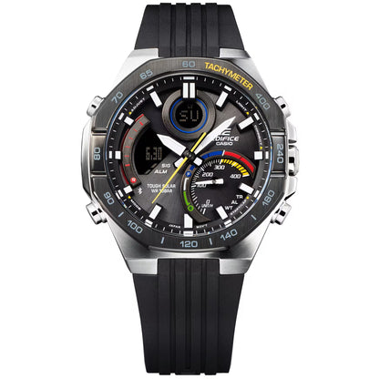 Edifice Black/Silver Solar Bluetooth Digital Analog Men's Watch ECB-950MP-1A